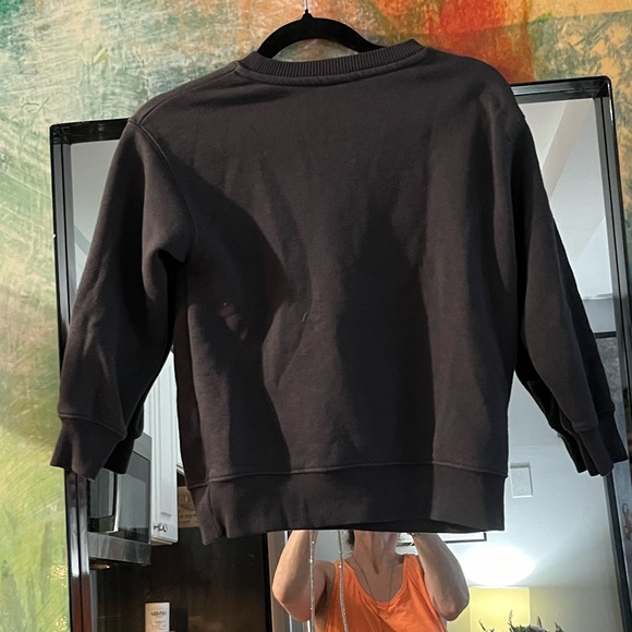 KIDS ZARA NAVY BLUE SWEATSHIRT…SIZE SMALL-Size 7💥 BOSTON 75 ZARA sweatshirt!! - Picture 9 of 9